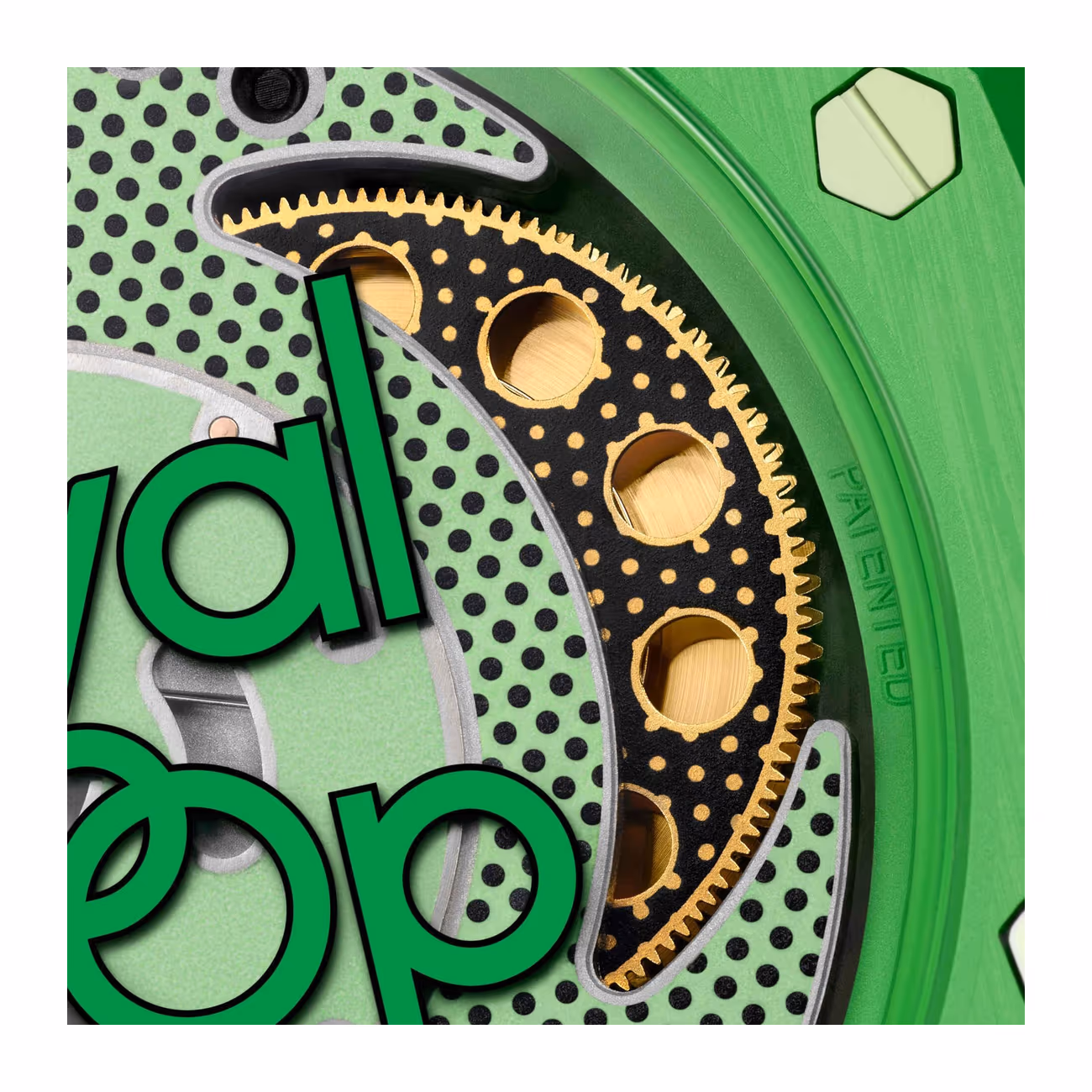 Reloj Swatch Audemars Piguet Verde SSX03G100N minymal 2 Reloj Swatch Audemars Piguet Verde SSX03G100N minymal 2
