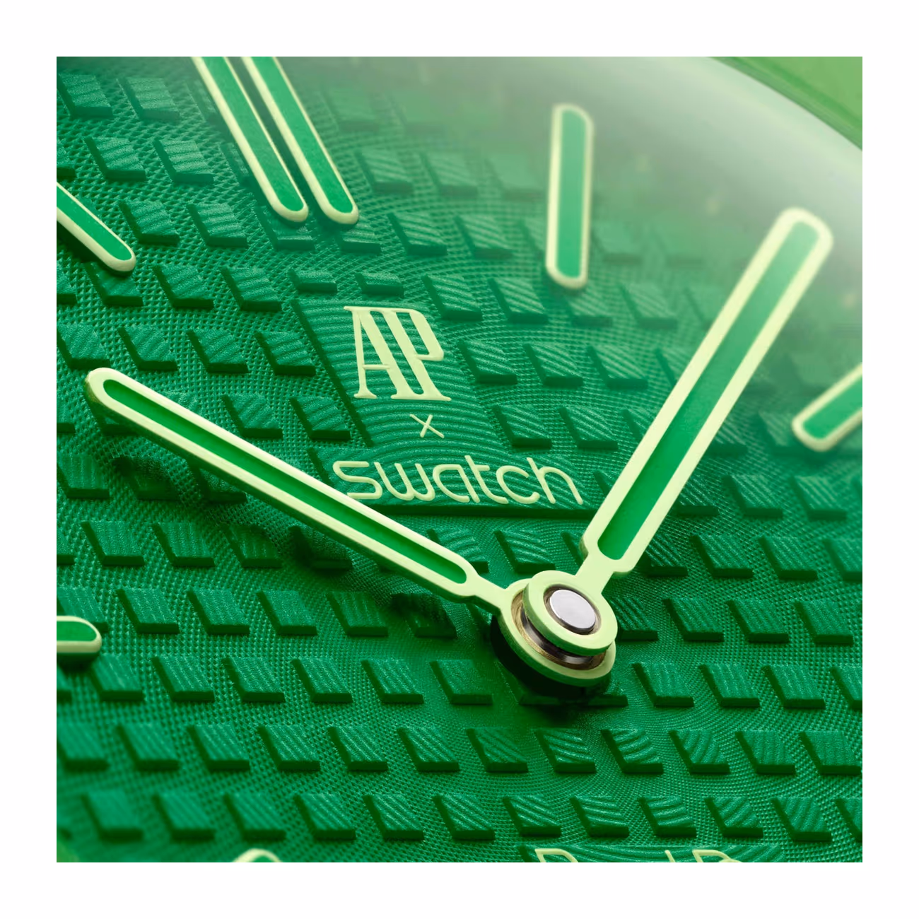 Reloj Swatch Audemars Piguet Royal Pop Verde SSX03G100N minymal Reloj Swatch Audemars Piguet Royal Pop Verde SSX03G100N minymal