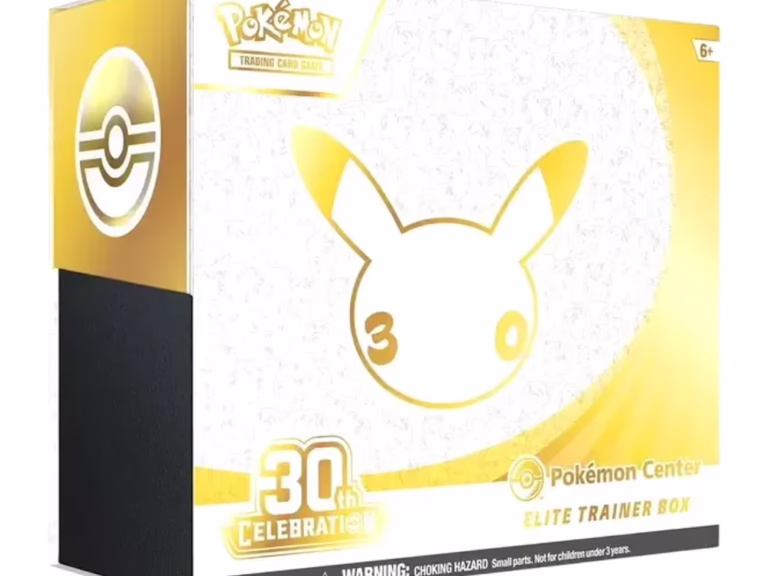 Cartas-Pokemon-TCG-30th-Celebration Pokemon Center-Elite-Trainer-Box-minymal-sneakers