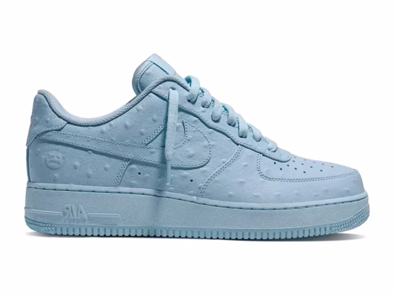 tenis Nike x Travis Scott Air Force 1 Low Ice Blue JF7727-400 minymal sneakers